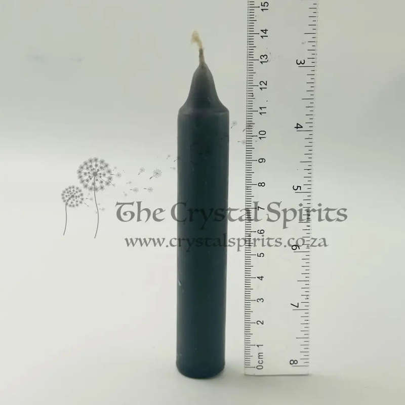 Grey Solid Coloured Ritual Candles