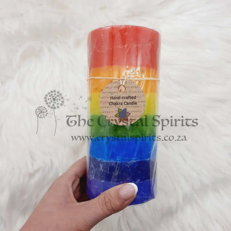 Hand Crafted 7 Chakra Scented Candle