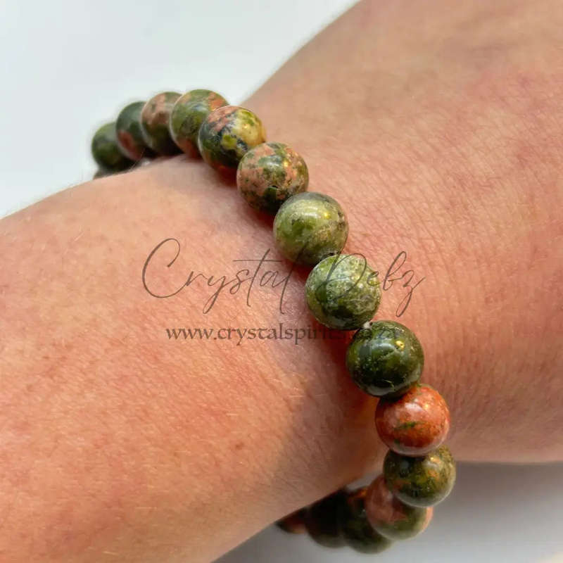 Healing Heart Crystal Gemstone Bracelet