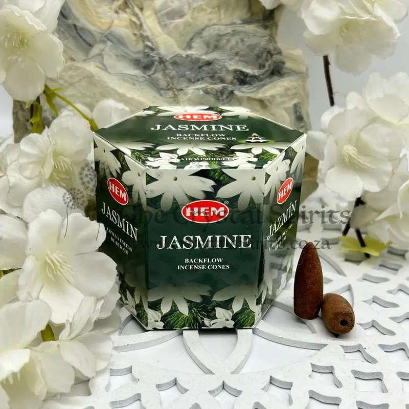 HEM Jasmine Back Flow Incense Cones
