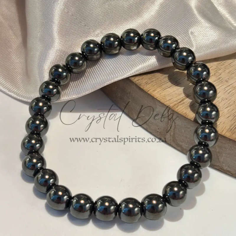 Hematite Back To Sender Crystal Bracelet