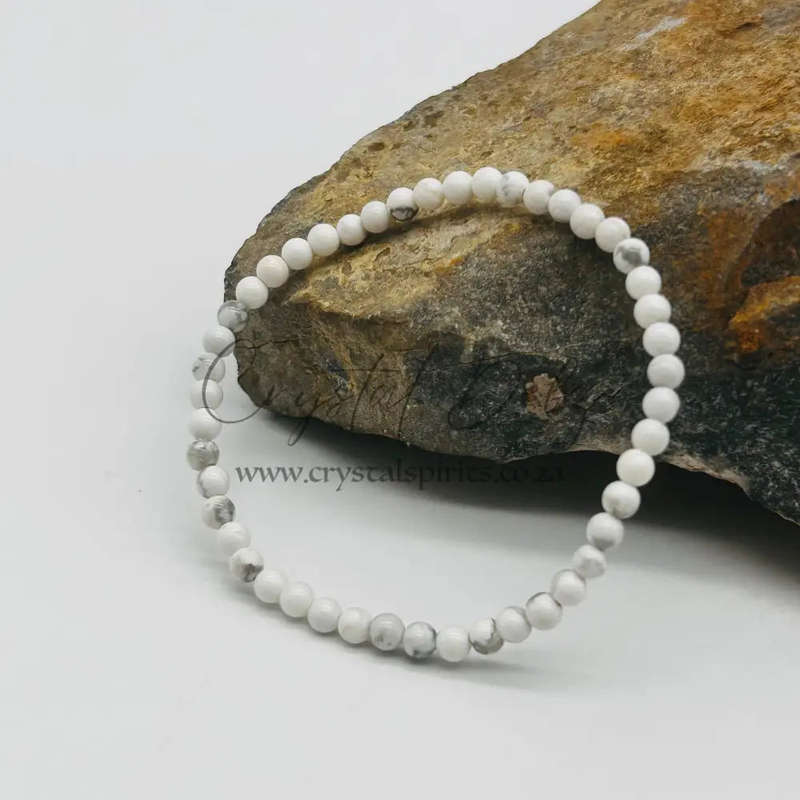 Howlite Crystal Bracelet