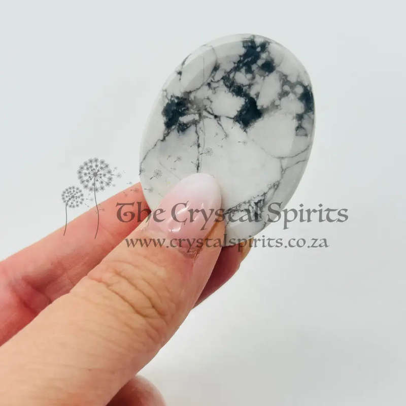Howlite Worry Stone