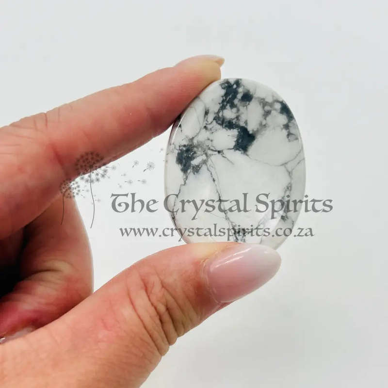 Howlite Worry Stone