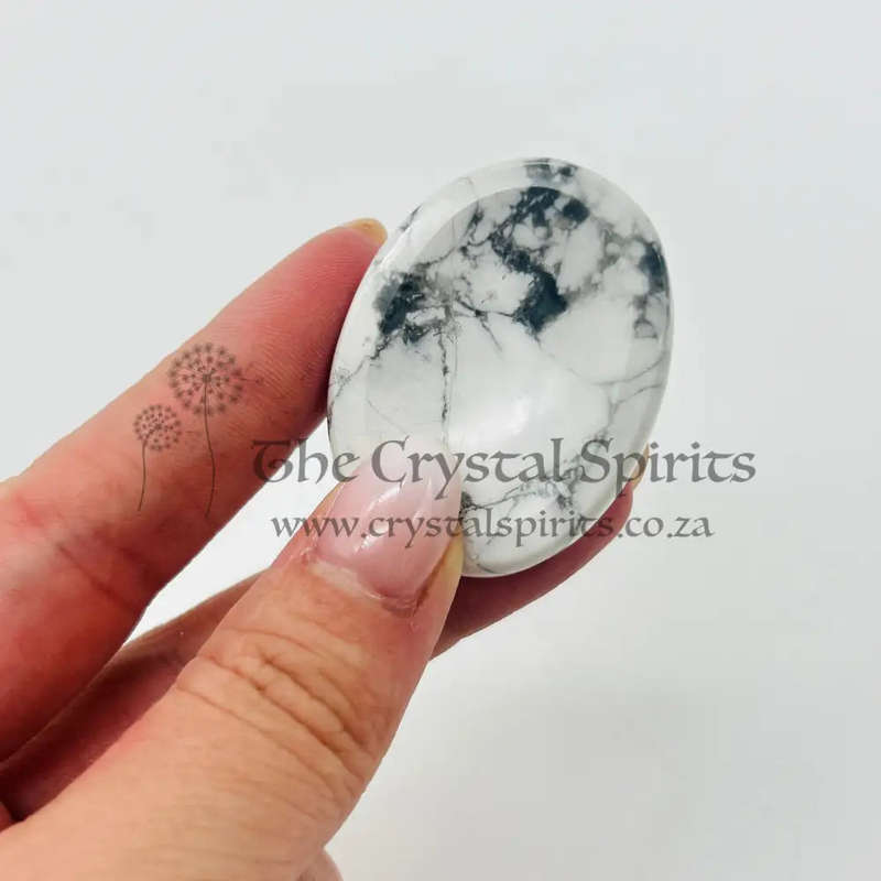 Howlite Worry Stone