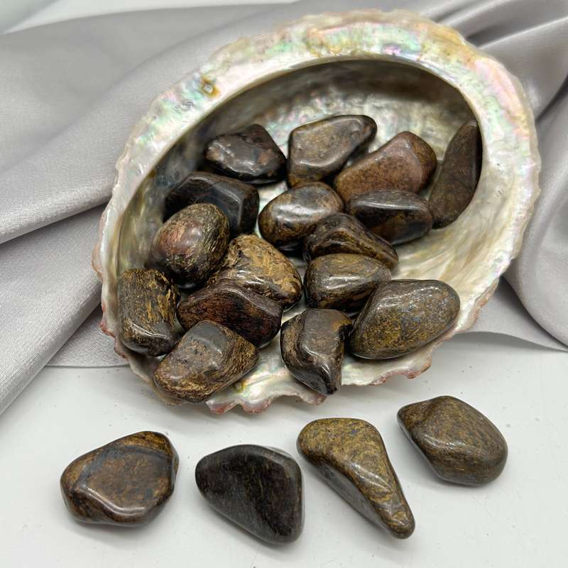 Large Tumbled Bronzite