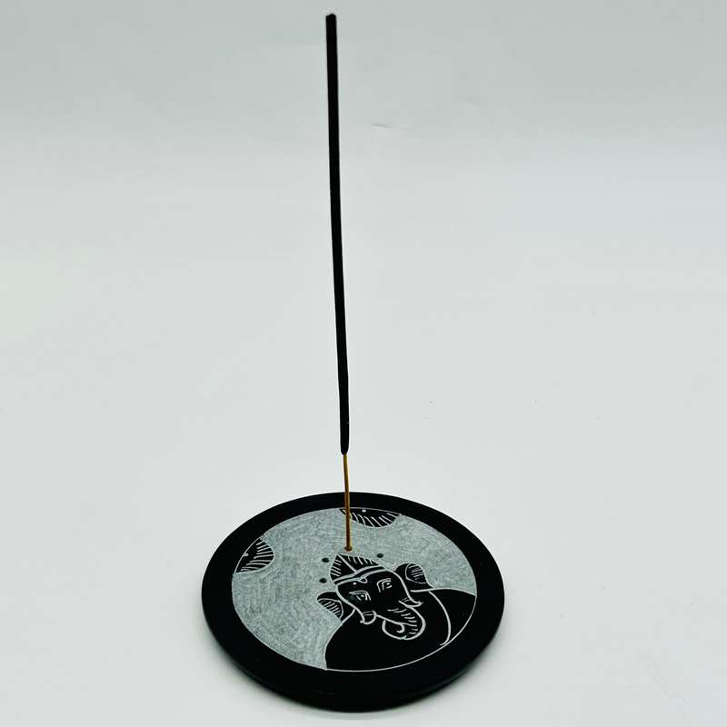 Stone Incense Holder Disk