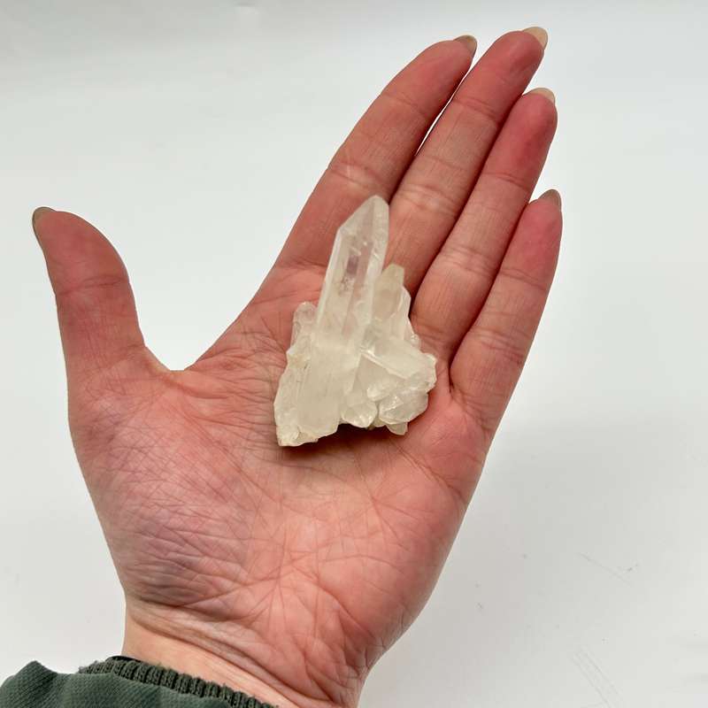 Clear Quartz Cluster for Kids