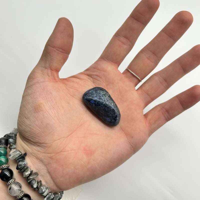 Medium Sized Tumbled Dumortierite