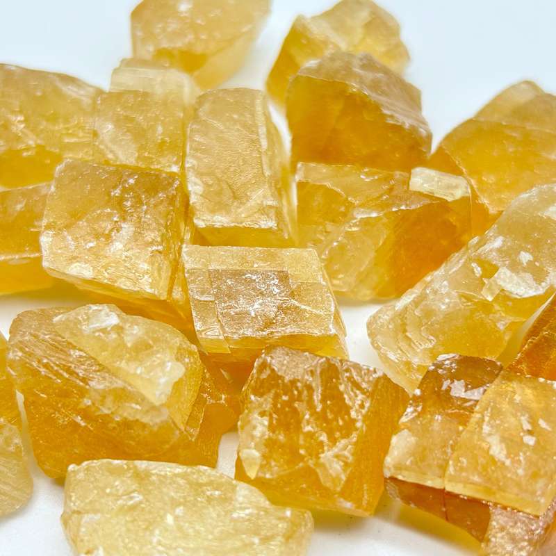 Rough Citrine Calcite