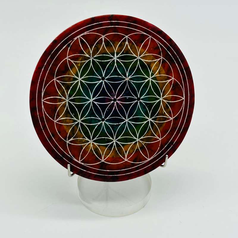 Soapstone Incense Holder Disk