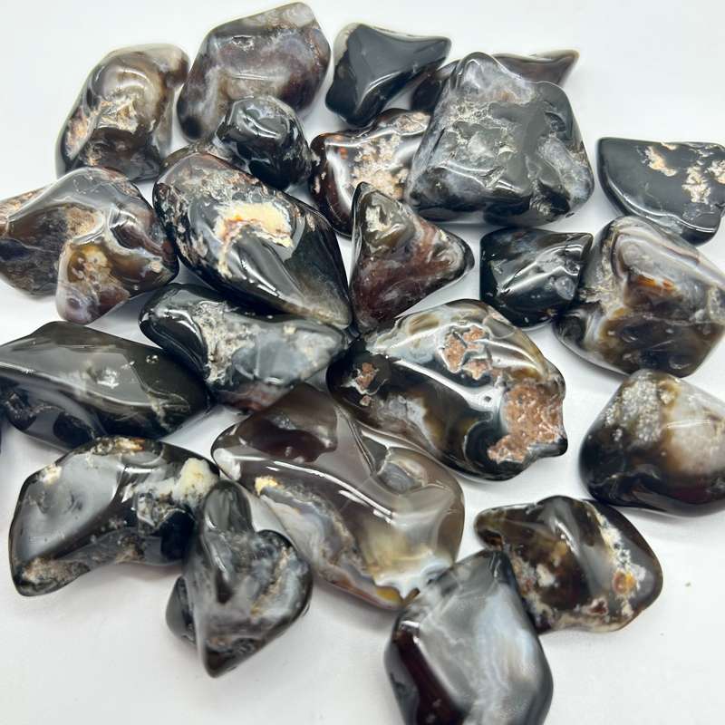 Tumbled Fire Agate Crystal