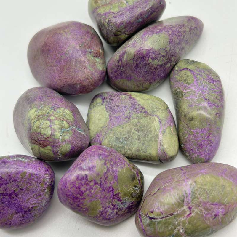 Large Tumbled Stichtite | Atlantisite