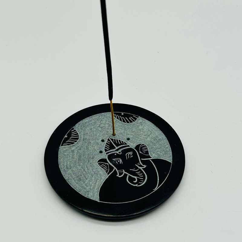 Stone Incense Holder Disk
