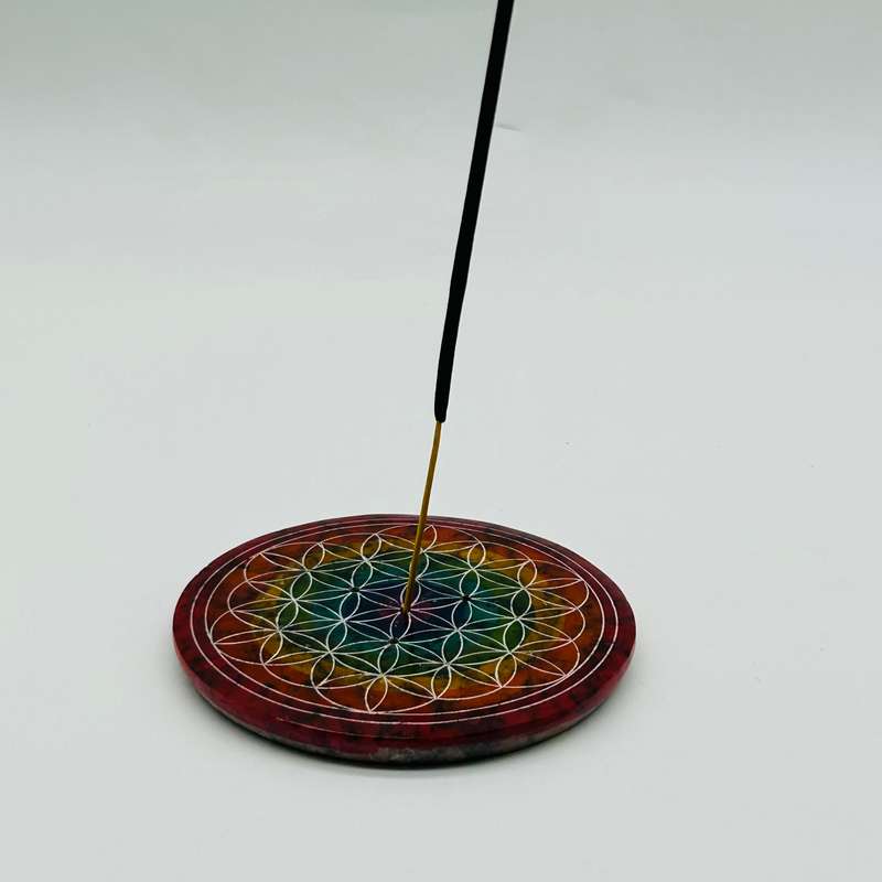 Soapstone Incense Holder Disk