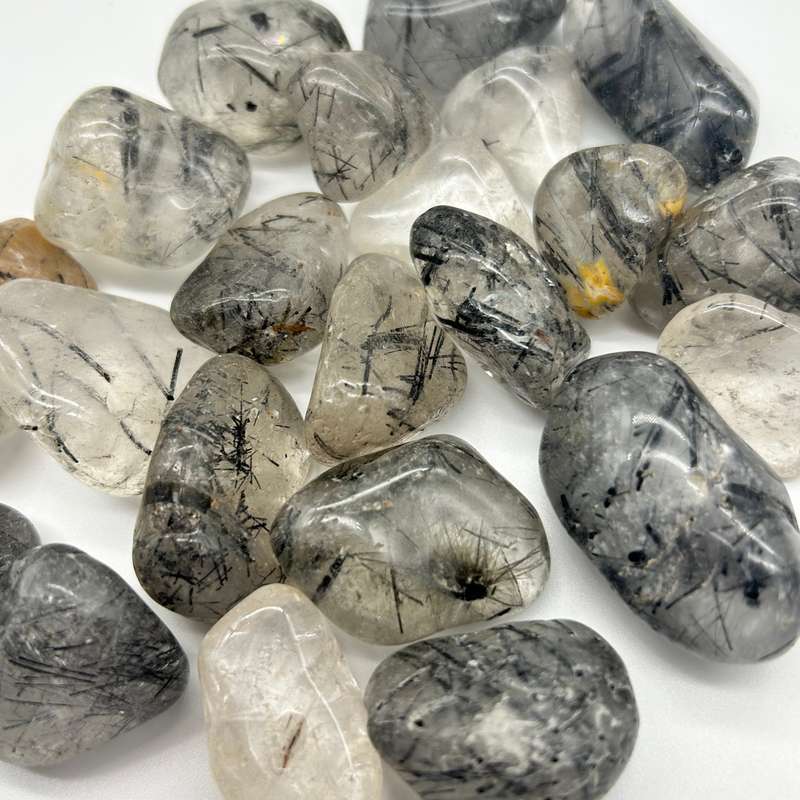 Tumbled Rutile Quartz