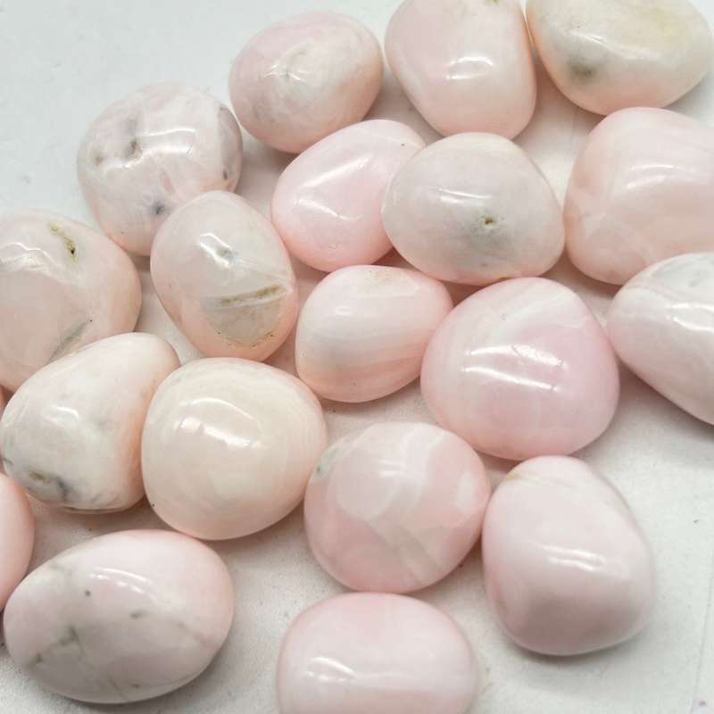 Small Tumbled Pink Mangano Calcite