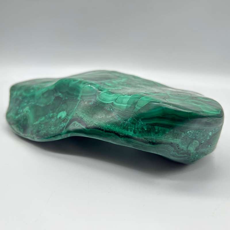 Malachite Freeform Crystal Slab