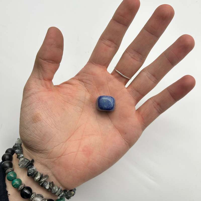 Tumbled Blue Quartz