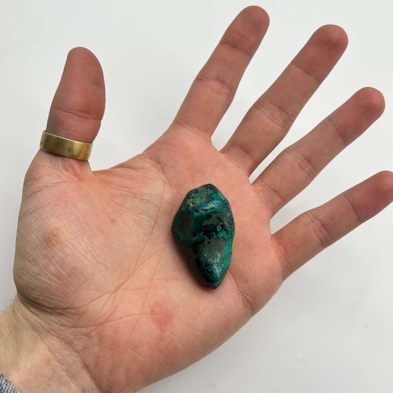 Large Tumbled Dioptase