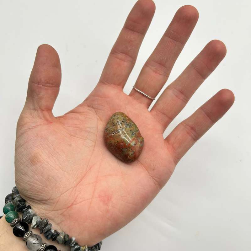 Tumbled Unakite