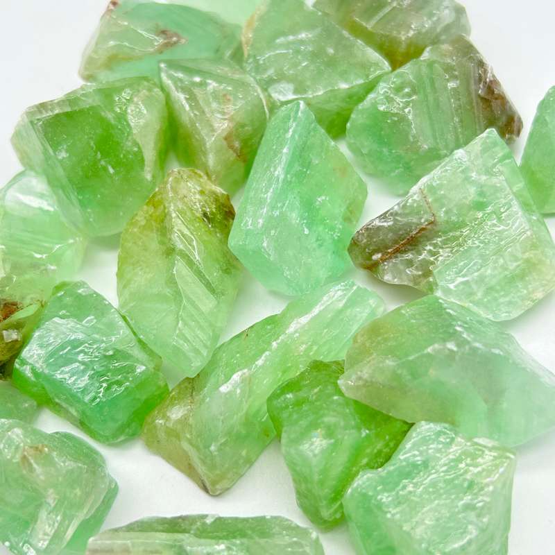 Rough Green Calcite