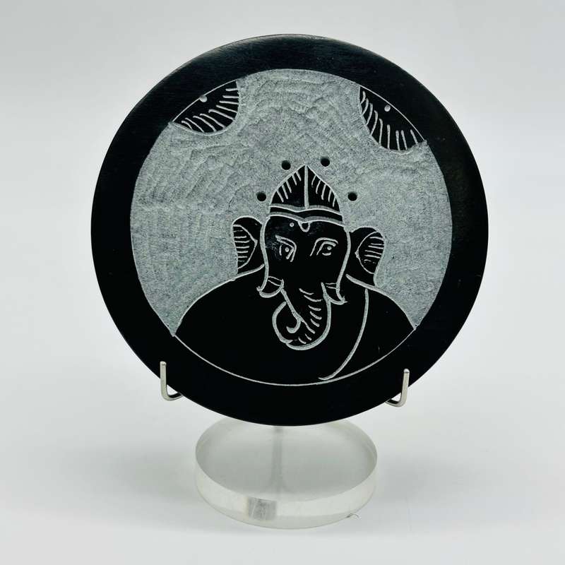 Stone Incense Holder Disk