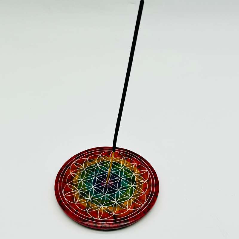 Soapstone Incense Holder Disk
