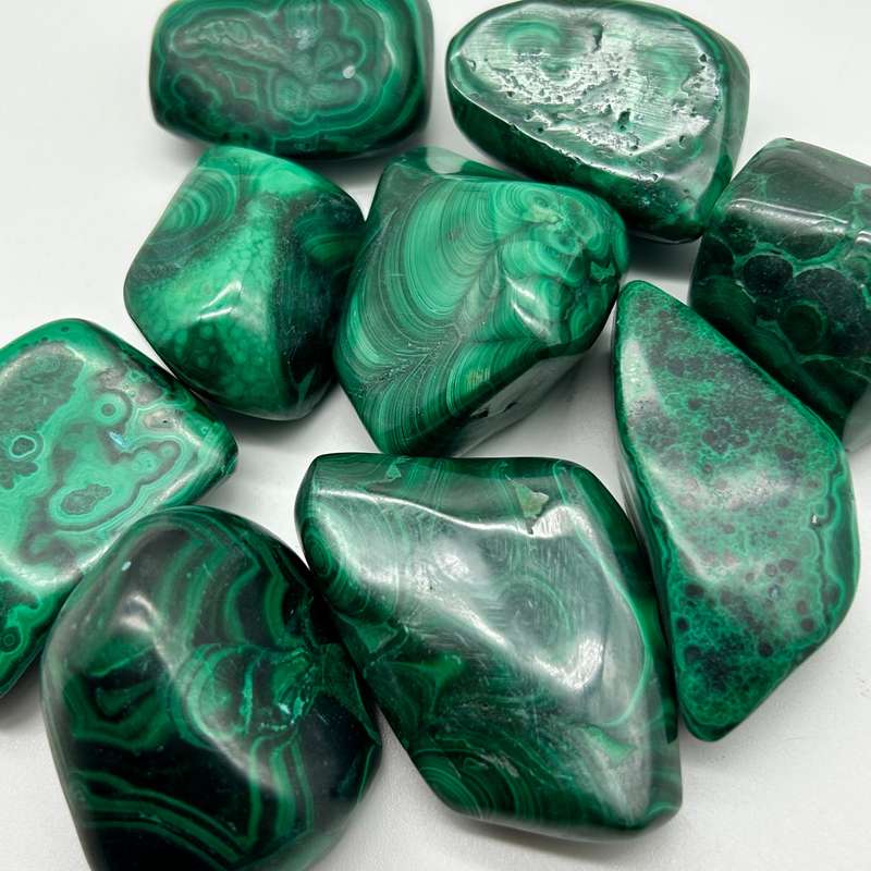 XL Tumbled Malachite