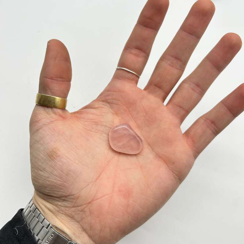 Small Tumbled Rose Quartz Love Stone