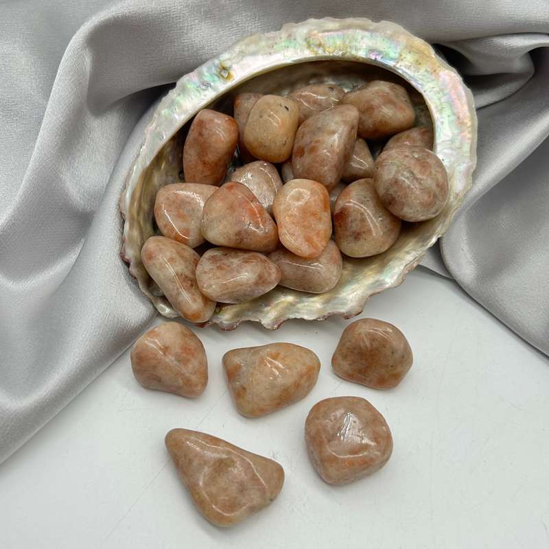 Tumbled Sunstone