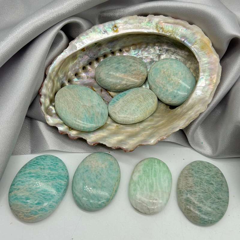 Amazonite Worry Stone