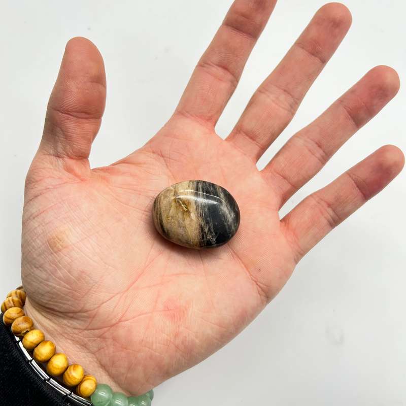 Black Moonstone Crystal Orbs