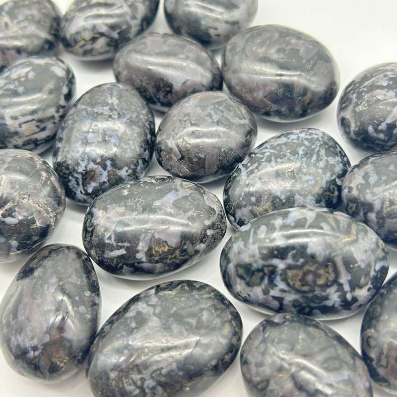 Merlinite (Gabbro) Crystal Orbs