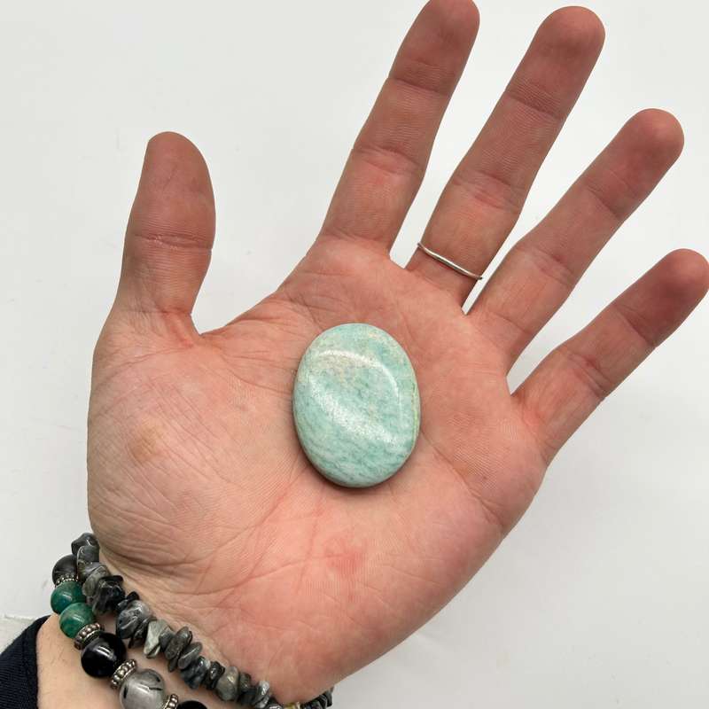 Amazonite Worry Stone