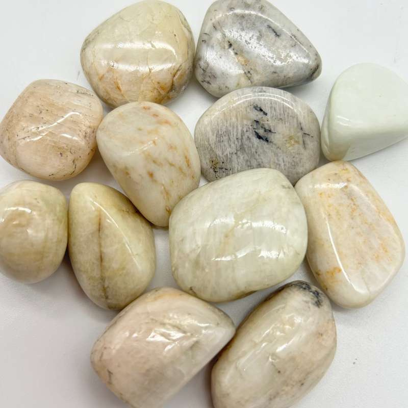 Tumbled Scolecite