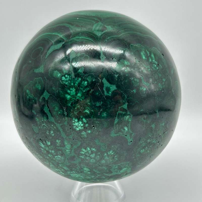 Malachite Crystal Sphere