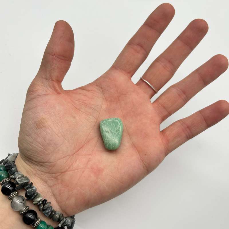 Tumbled Amazonite Gemstone