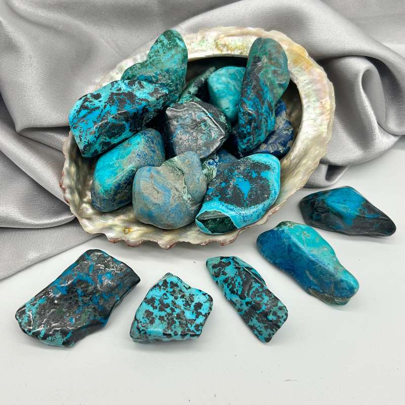 Large Tumbled Shattuckite