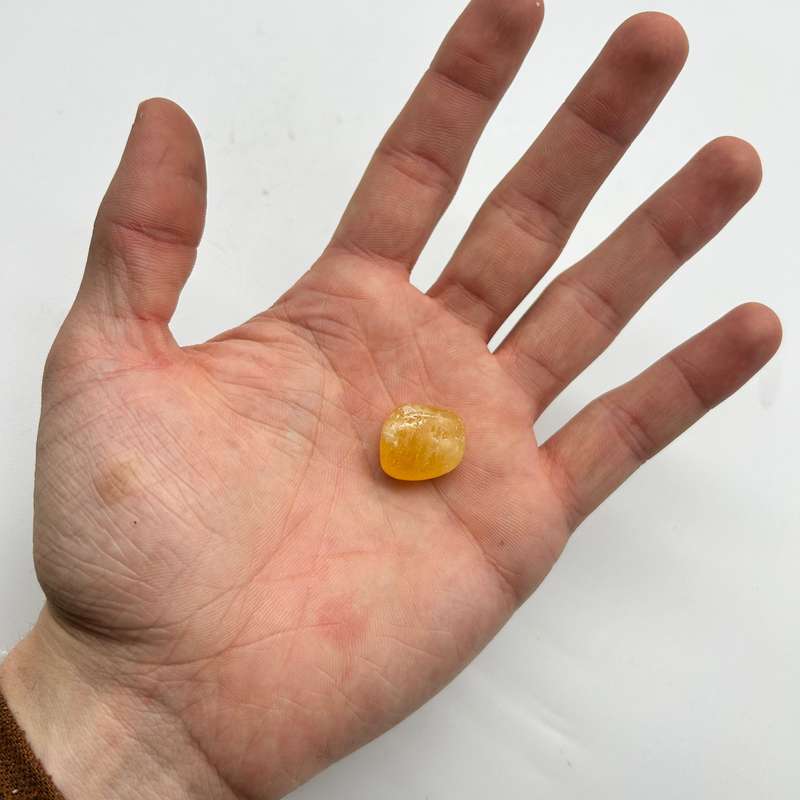 Tumbled Orange Calcite