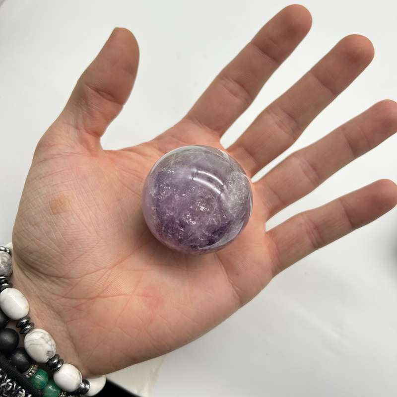 Large Amethyst Crystal Spheres