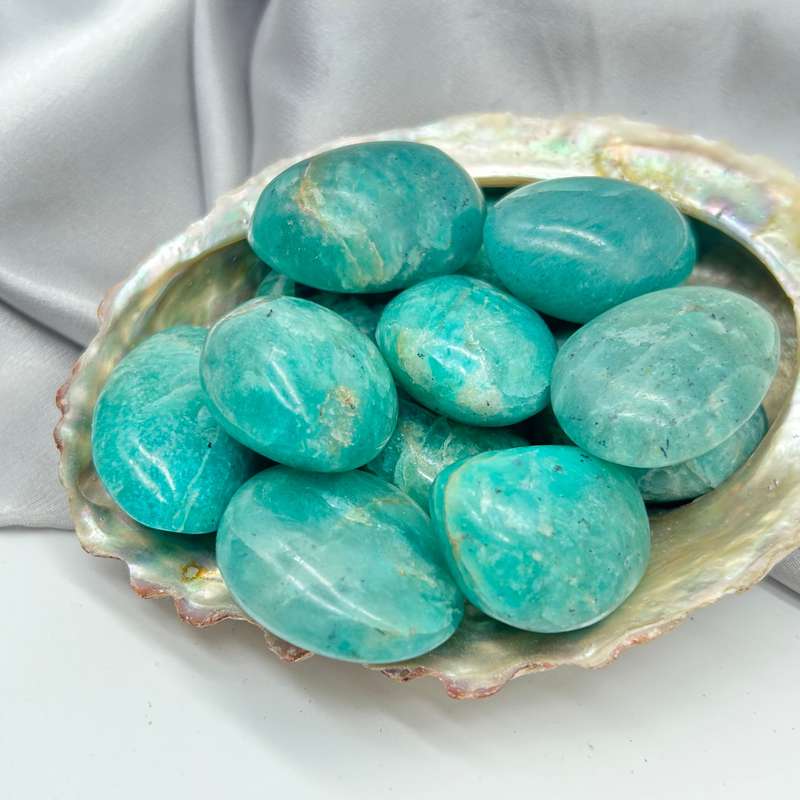Amazonite Crystal Orbs Large