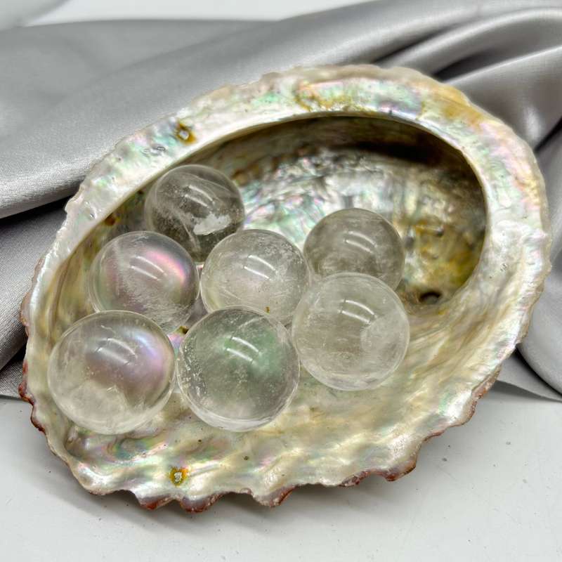 Clear Quartz Spheres