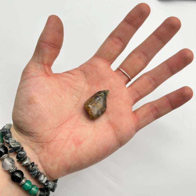Tumbled Chrysoprase Stone