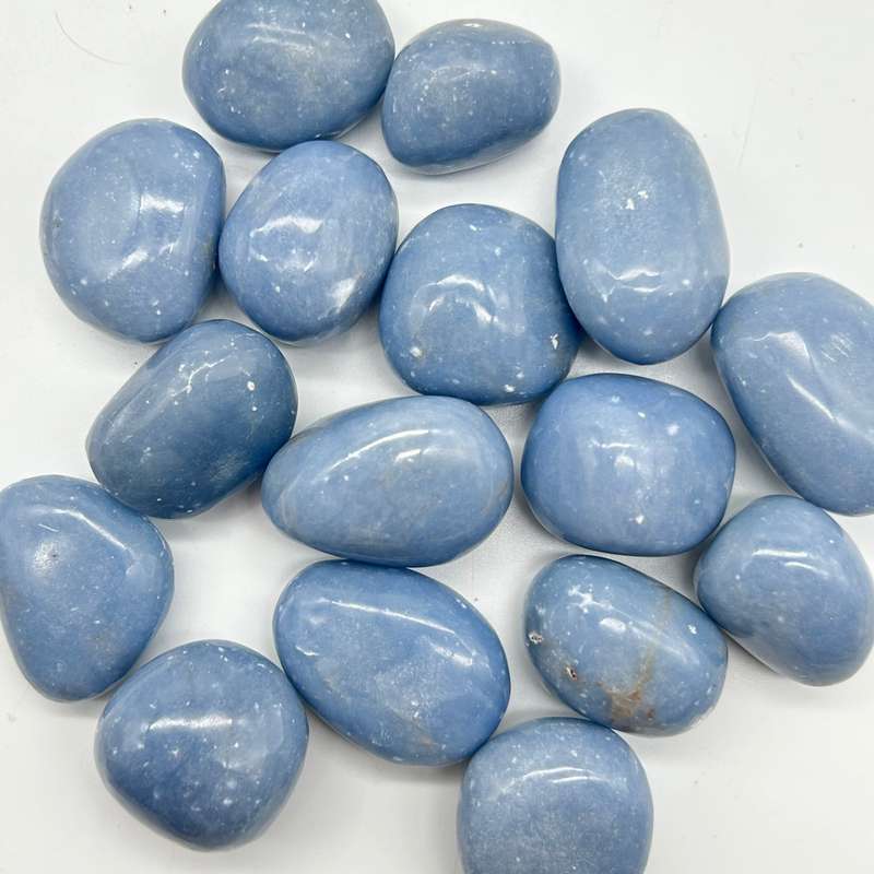 Tumbled Angelite Gemstone