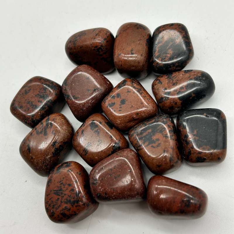Tumbled Mahogany Obsidian