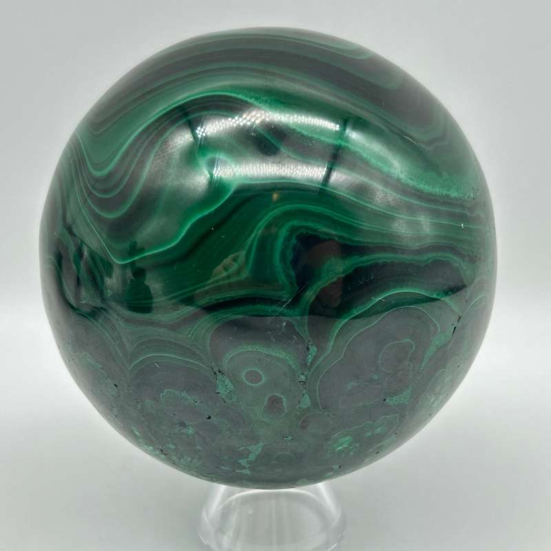 Malachite Crystal Sphere