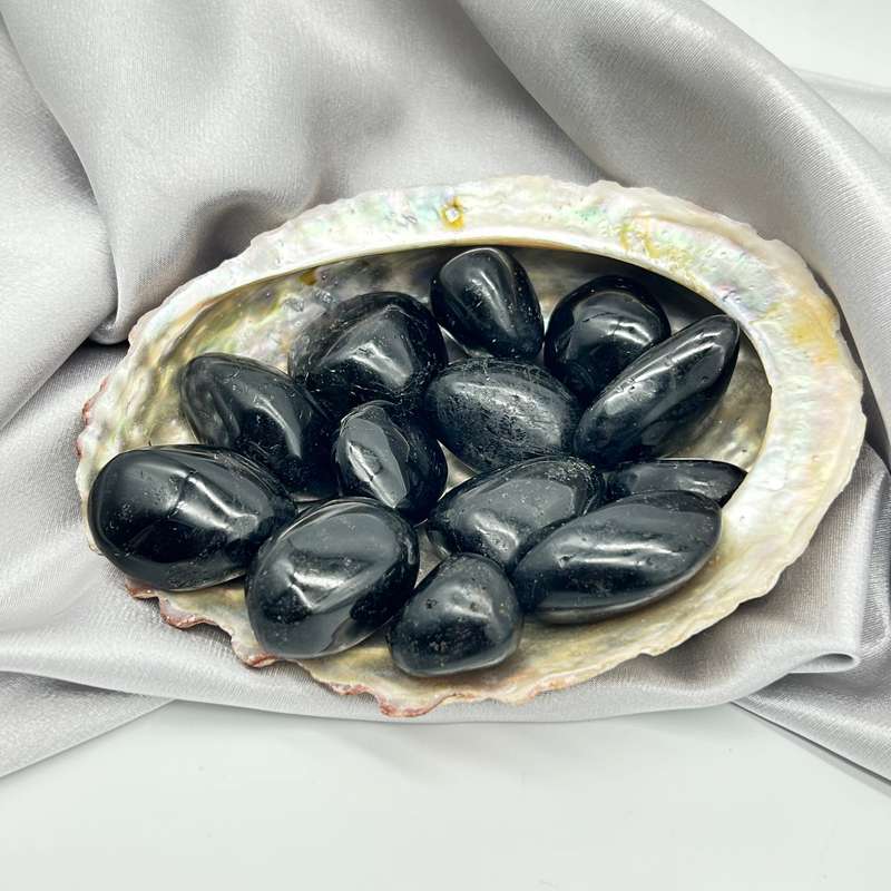 Tumbled Black Tourmaline: Protector of Energy Fields