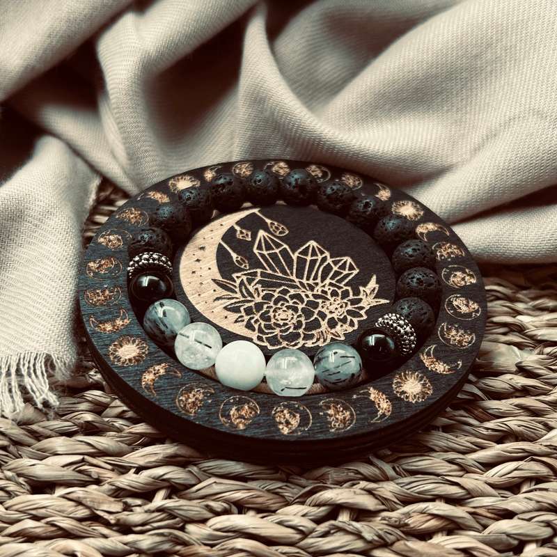 Wooden Crystal/ Bracelet Holder