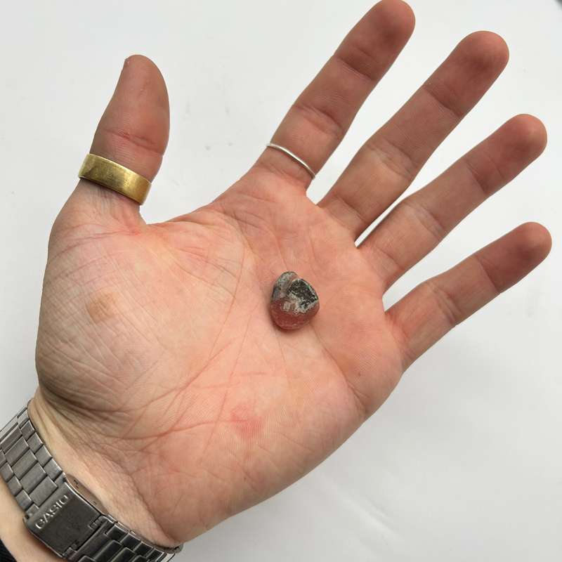 Small Tumbled Rhodochrosite Stone